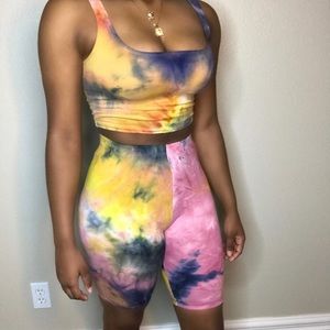 Tye Dye Short Set